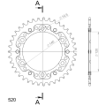 Supersprox Stealth Rear sprocket Black 