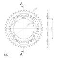 Supersprox Stealth Rear sprocket Gold 