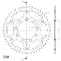 Supersprox Stealth Rear sprocket Silver