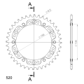 Supersprox Stealth Rear sprocket Black 