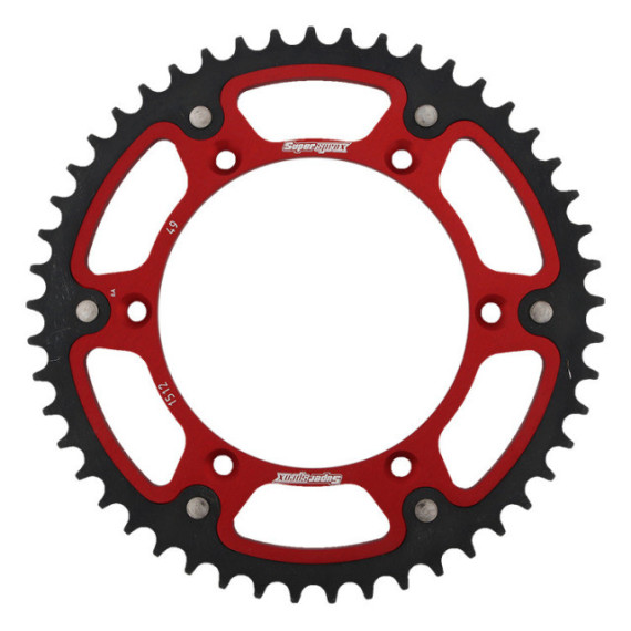 Supersprox Stealth Rear sprocket Red 