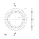 Supersprox Stealth Rear sprocket Black 