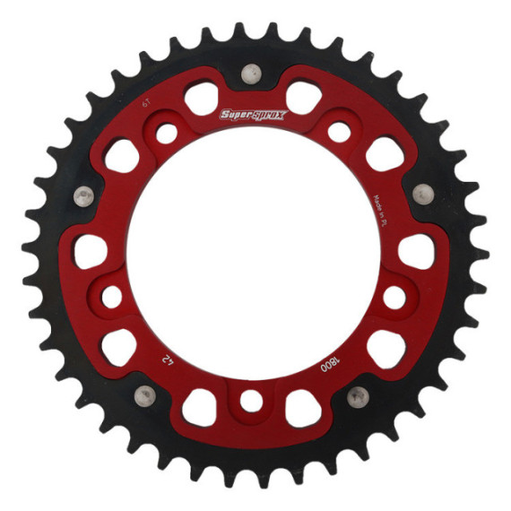 Supersprox Stealth Rear sprocket Red 