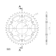 Supersprox Stealth Rear sprocket Gold 