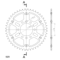 Supersprox Stealth Rear sprocket Gold 