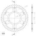 Supersprox Stealth Rear sprocket Black 