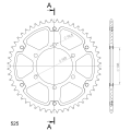 Supersprox Stealth Rear sprocket Black 