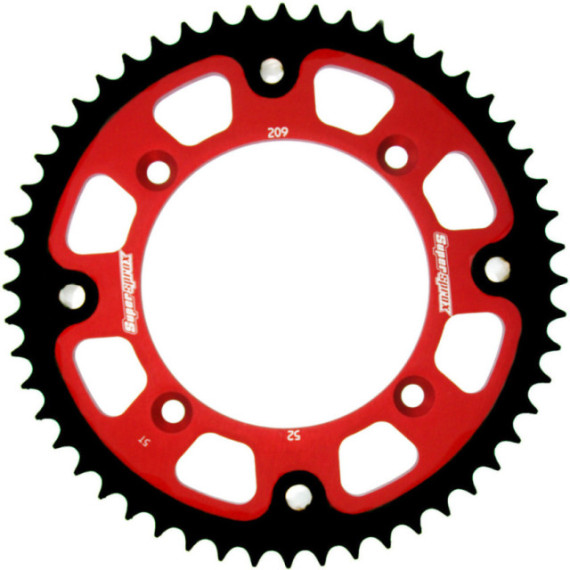 Supersprox Stealth Rear sprocket Red 