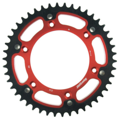 Supersprox Stealth Rear sprocket Red 