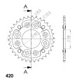 Supersprox Stealth Rear sprocket Gold 