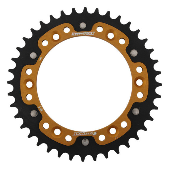 Supersprox Stealth Rear sprocket Gold 