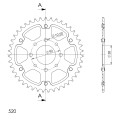 Supersprox Stealth Rear sprocket Gold 