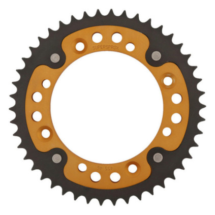 Supersprox Stealth Rear sprocket Gold 