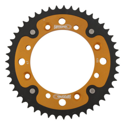 Supersprox Stealth Rear sprocket Gold 