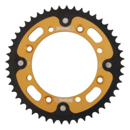 Supersprox Stealth Rear sprocket Gold 