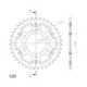 Supersprox Stealth Rear sprocket Silver