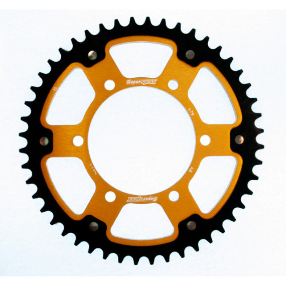 Supersprox Stealth Rear sprocket Gold 