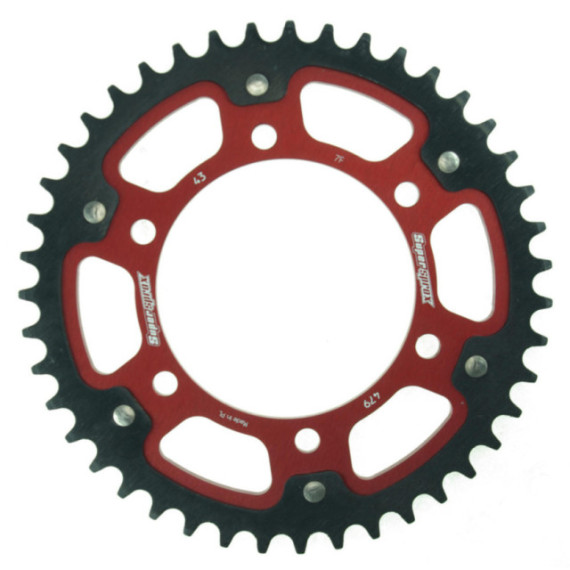 Supersprox Stealth Rear sprocket Red 