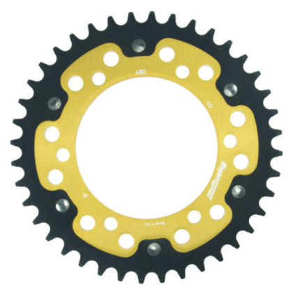 Supersprox Stealth Rear sprocket Gold 