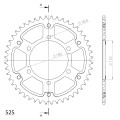 Supersprox Stealth Rear sprocket Blue  