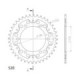 Supersprox Stealth Rear sprocket Black 