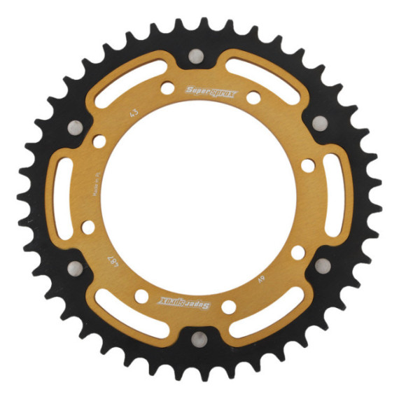 Supersprox Stealth Rear sprocket Gold 