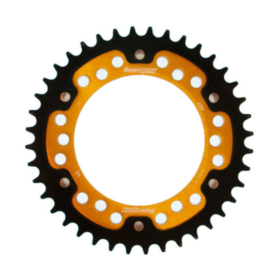 Supersprox Stealth Rear sprocket Gold 