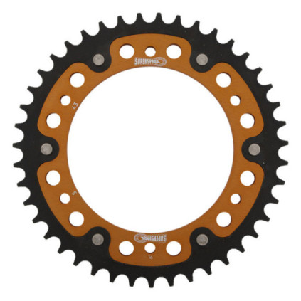 Supersprox Stealth Rear sprocket Gold 