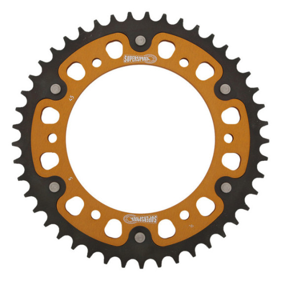 Supersprox Stealth Rear sprocket Gold 