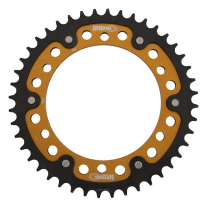 Supersprox Stealth Rear sprocket Gold 