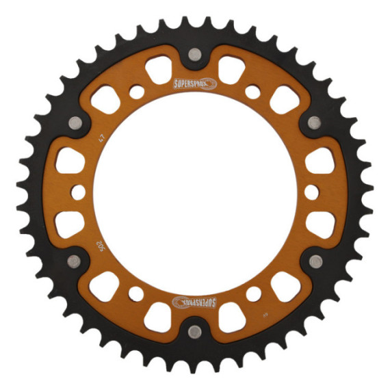 Supersprox Stealth Rear sprocket Gold 