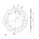 Supersprox Stealth Rear sprocket Blue  