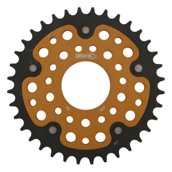 Supersprox Stealth Rear sprocket Gold 