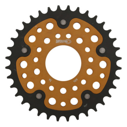 Supersprox Stealth Rear sprocket Gold 