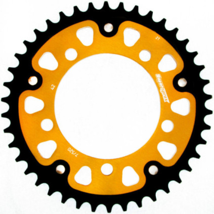 Supersprox Stealth Rear sprocket Gold 