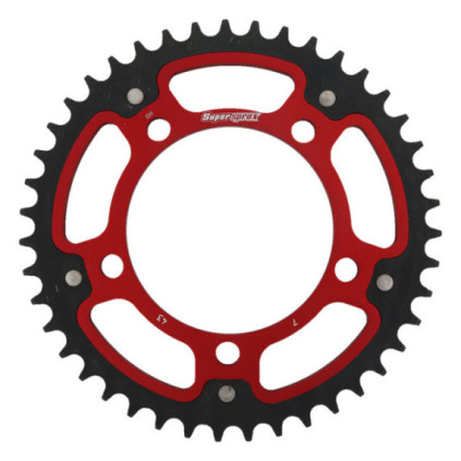 Supersprox Stealth Rear sprocket Red 