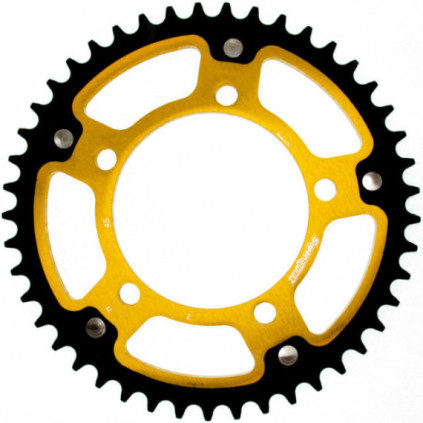 Supersprox Stealth Rear sprocket Gold 