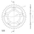 Supersprox Stealth Rear sprocket Black 