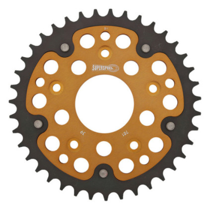 Supersprox Stealth Rear sprocket Gold 