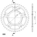 Supersprox Stealth Rear sprocket Gold 