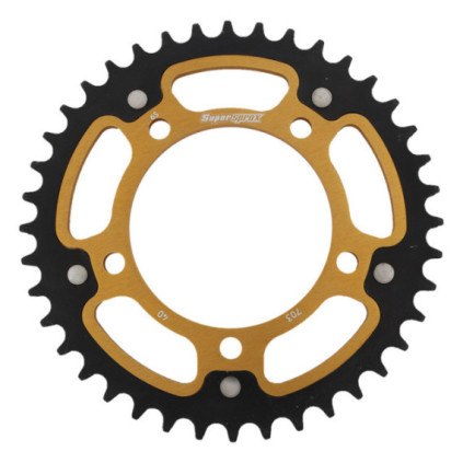 Supersprox Stealth Rear sprocket Gold 