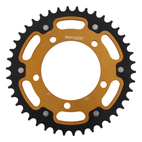 Supersprox Stealth Rear sprocket Gold 