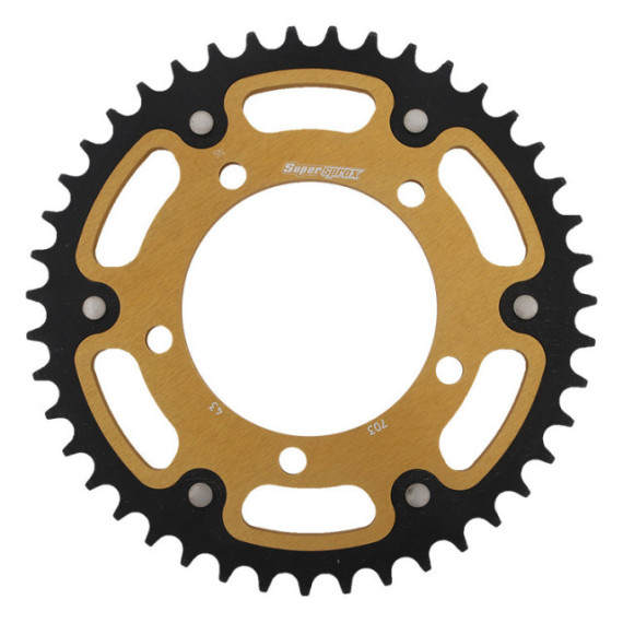 Supersprox Stealth Rear sprocket Gold 