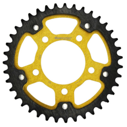 Supersprox Stealth Rear sprocket Gold 