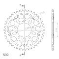 Supersprox Stealth Rear sprocket Gold 