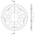 Supersprox Stealth Rear sprocket Gold 