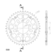 Supersprox Stealth Rear sprocket Gold 