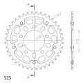 Supersprox Stealth Rear sprocket Black 