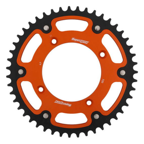 Supersprox Stealth Rear sprocket Orange 