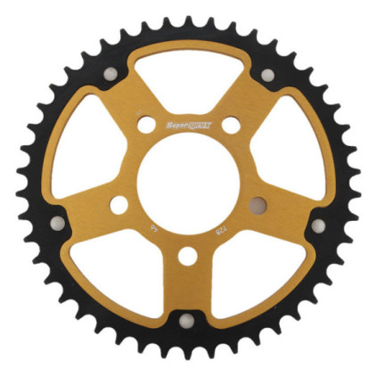 Supersprox Stealth Rear sprocket Gold 